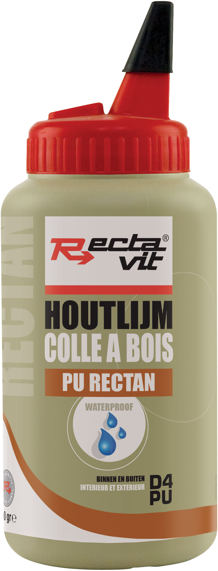 Colle PU D4, Bouteille
