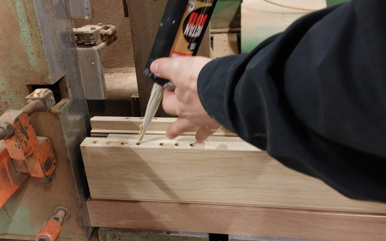 Structan Wood Deuvelverbinging
