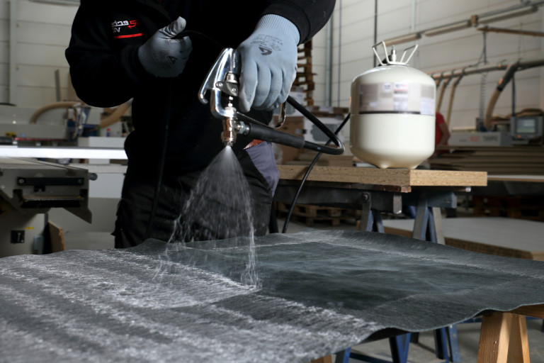 Turbospray_flexibele materialen
