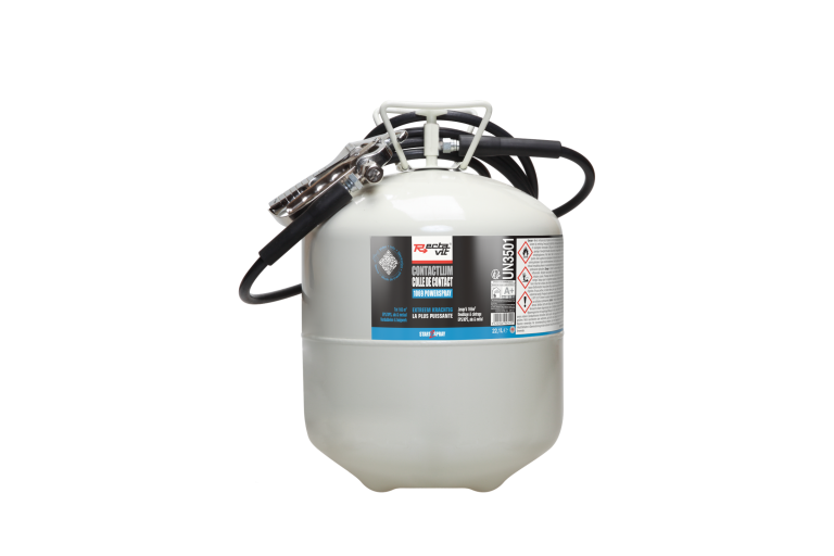 Powerspray canister_wit